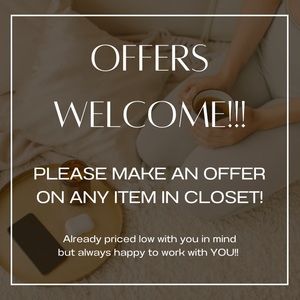 Please make an offer! Tk u!!